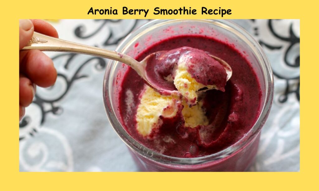 Aronia Berry Smoothie Recipe